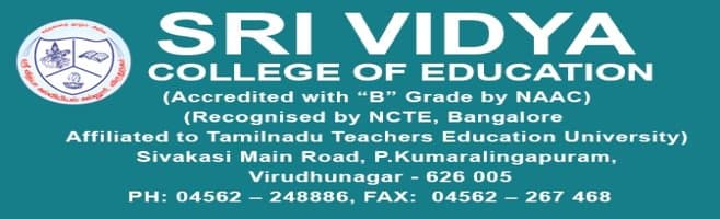 Sri Vidya College of Education-image