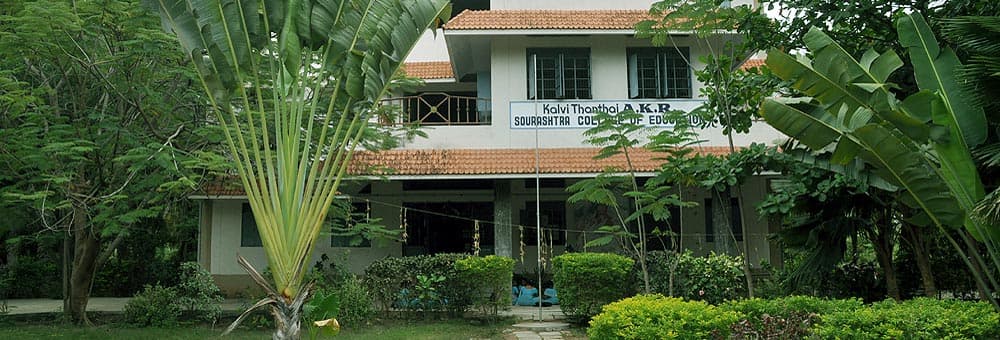 Kalvithanthai A.K.R. Sourashtra College of Education-image