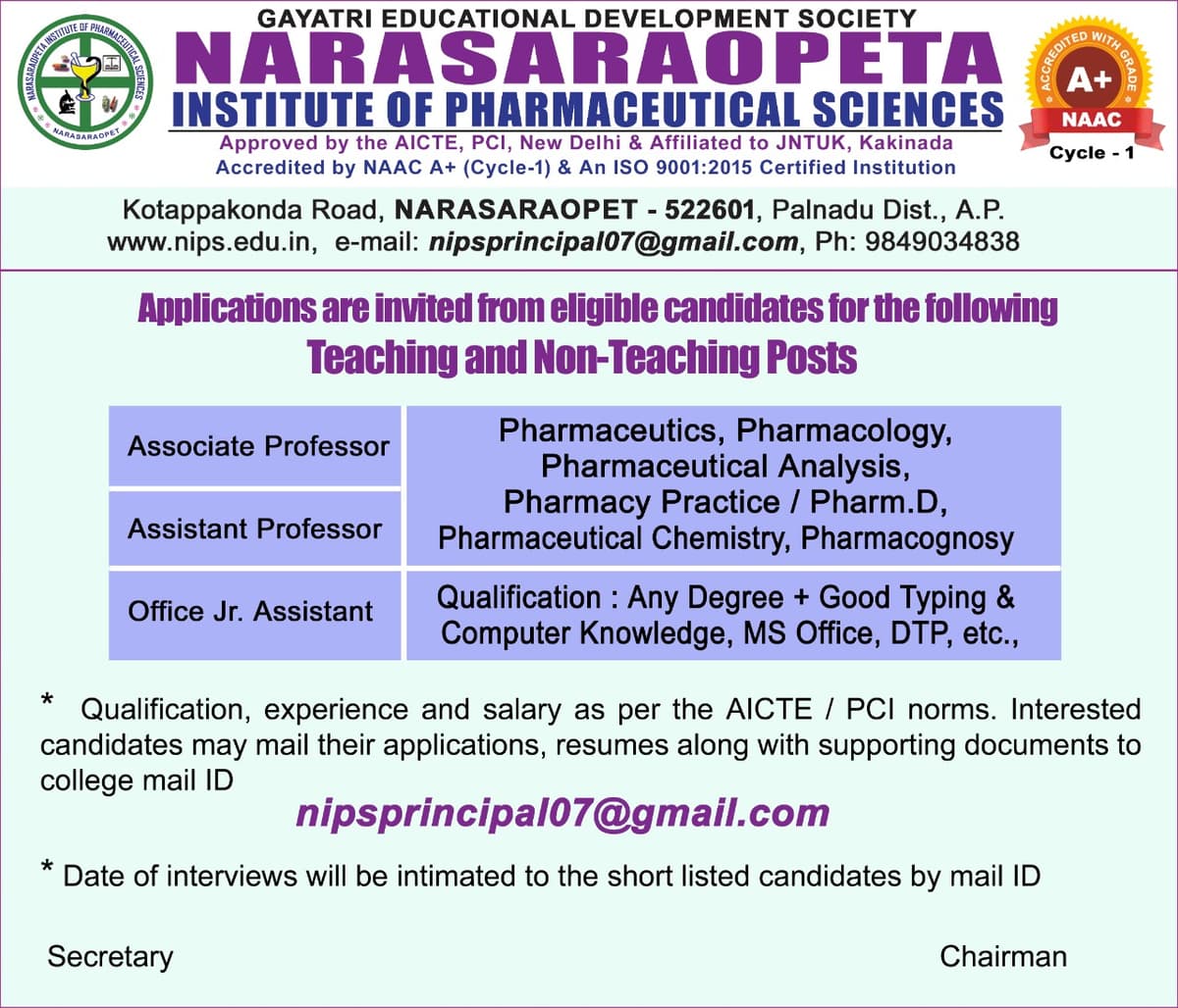 Narasaraopeta Institute of Pharmaceutical Sciences-gallery-image-4