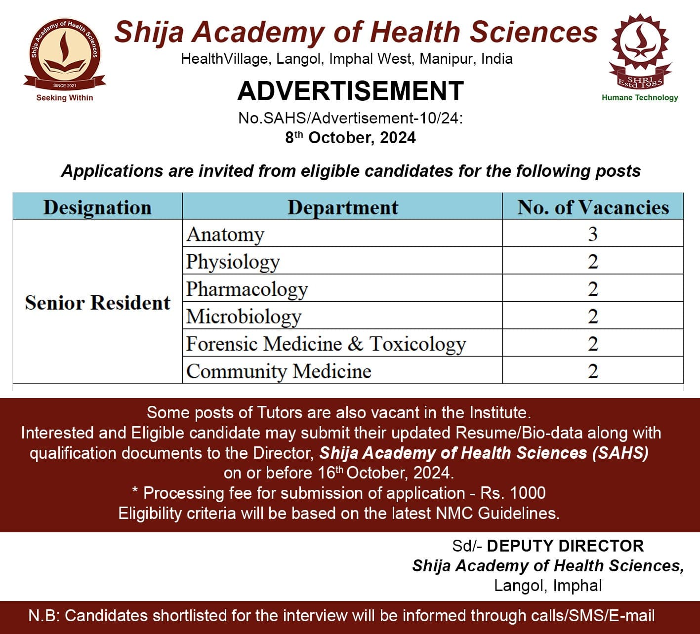 Shija Academy of Health Sciences-image