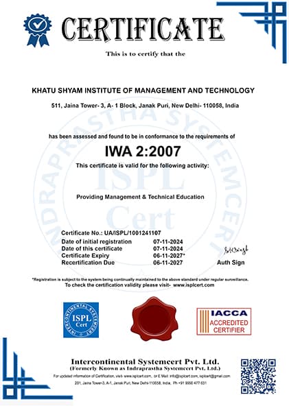 Khatu Shyam Institute of Management and Technology-image