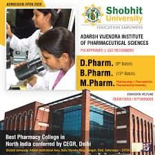 Shobhit University, Adarsh Vijendra Institute of Pharmaceutical Sciences-image