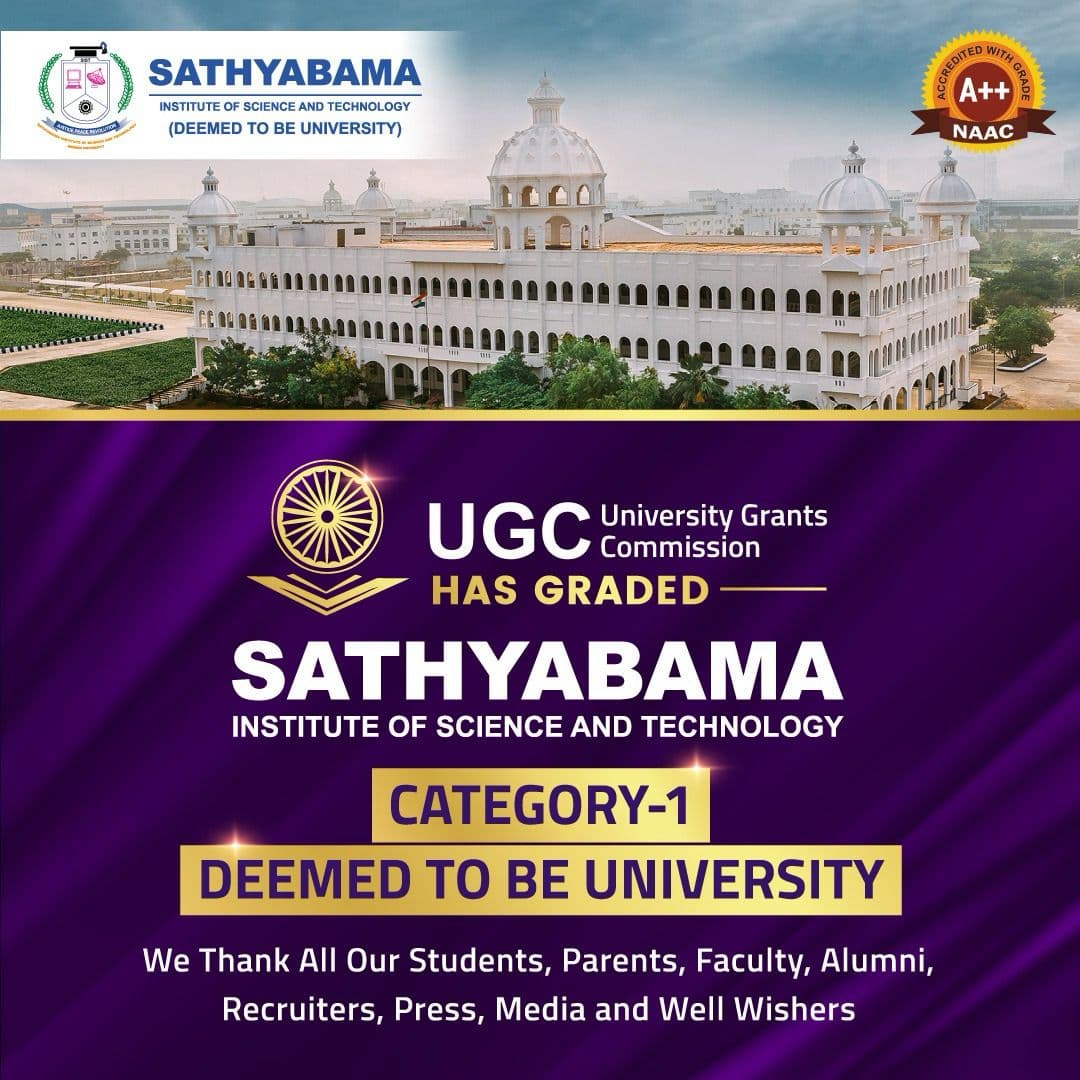 Sathyabama Institute of Science and Technology-image